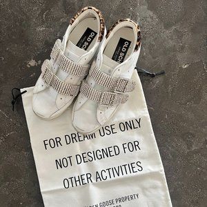 Golden Goose Old School Crystal LEOPARD CALF HAIR